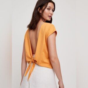 Aritzia Wilfred Adela T Shirt size S Gd Tuscan Sun